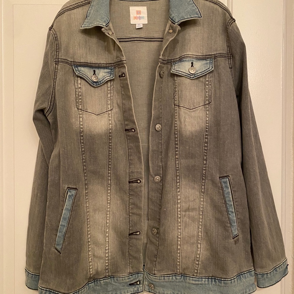 Lularoe Jaxon Denim Jacket